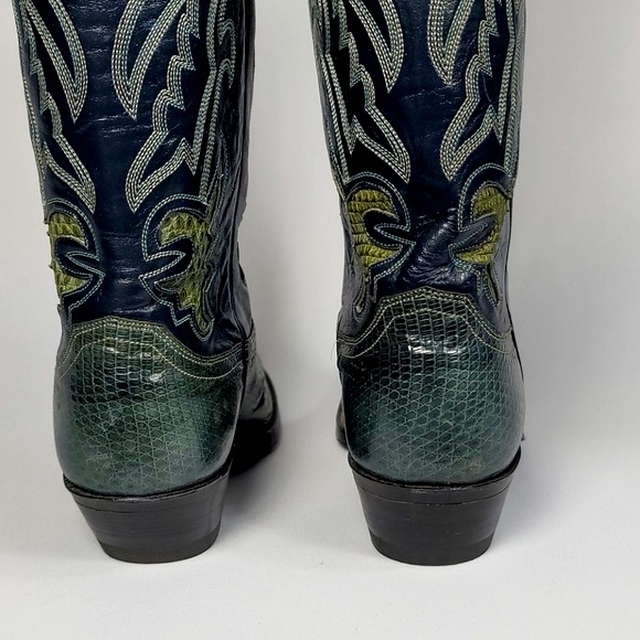NEW Justin Lizard Woman’s Boots Size 8 1/2D - Picture 5 of 11
